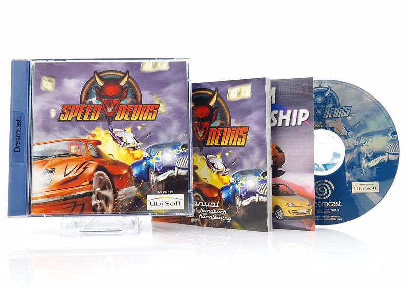 Sega Dreamcast Spiel : Speed Devils - CD Anleitung OVP | PAL DC CIB Game