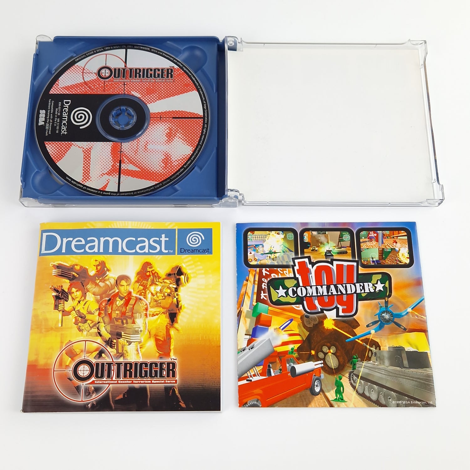 Sega Dreamcast Spiel : Outtrigger - CD Anleitung OVP | PAL DC CIB Game