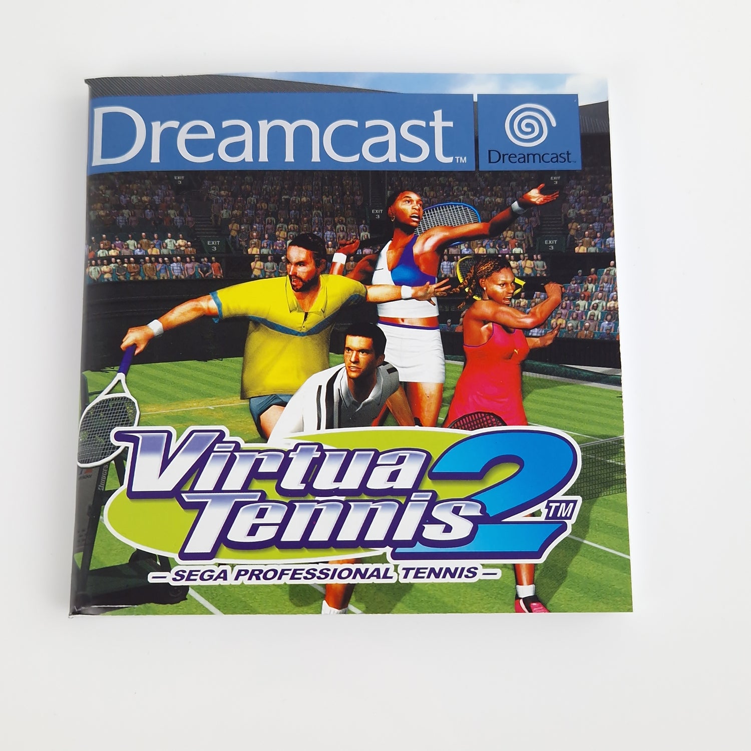 Sega Dreamcast Spiel : Virtua Tennis 2 - CD Anleitung OVP | PAL DC CIB Game