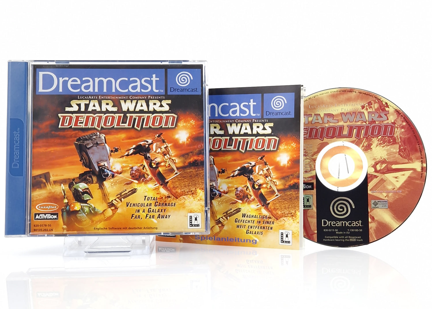 Sega Dreamcast Spiel : Star Wars Demolition - CD Anleitung OVP | PAL DC CIB Game