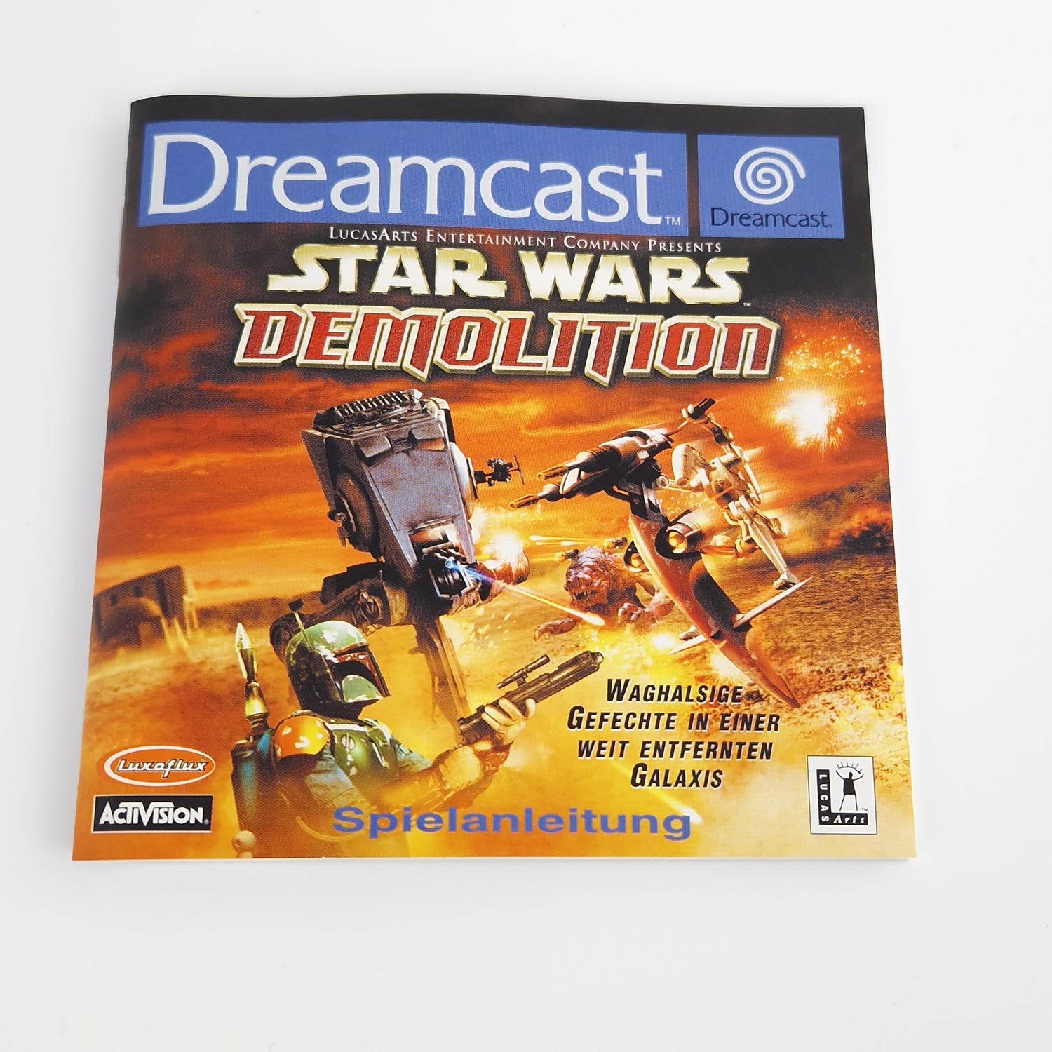 Sega Dreamcast Spiel : Star Wars Demolition - CD Anleitung OVP | PAL DC CIB Game