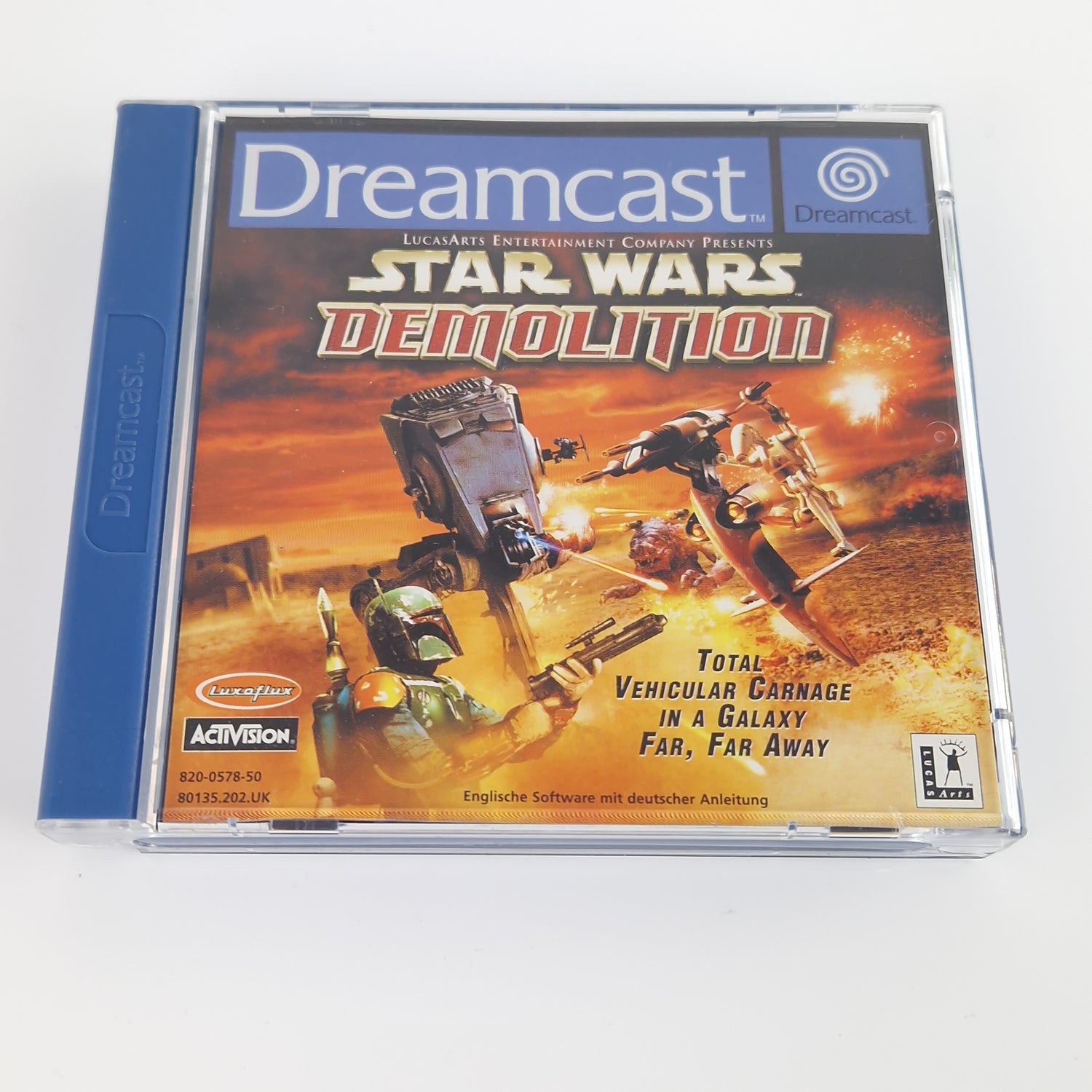 Sega Dreamcast Spiel : Star Wars Demolition - CD Anleitung OVP | PAL DC CIB Game