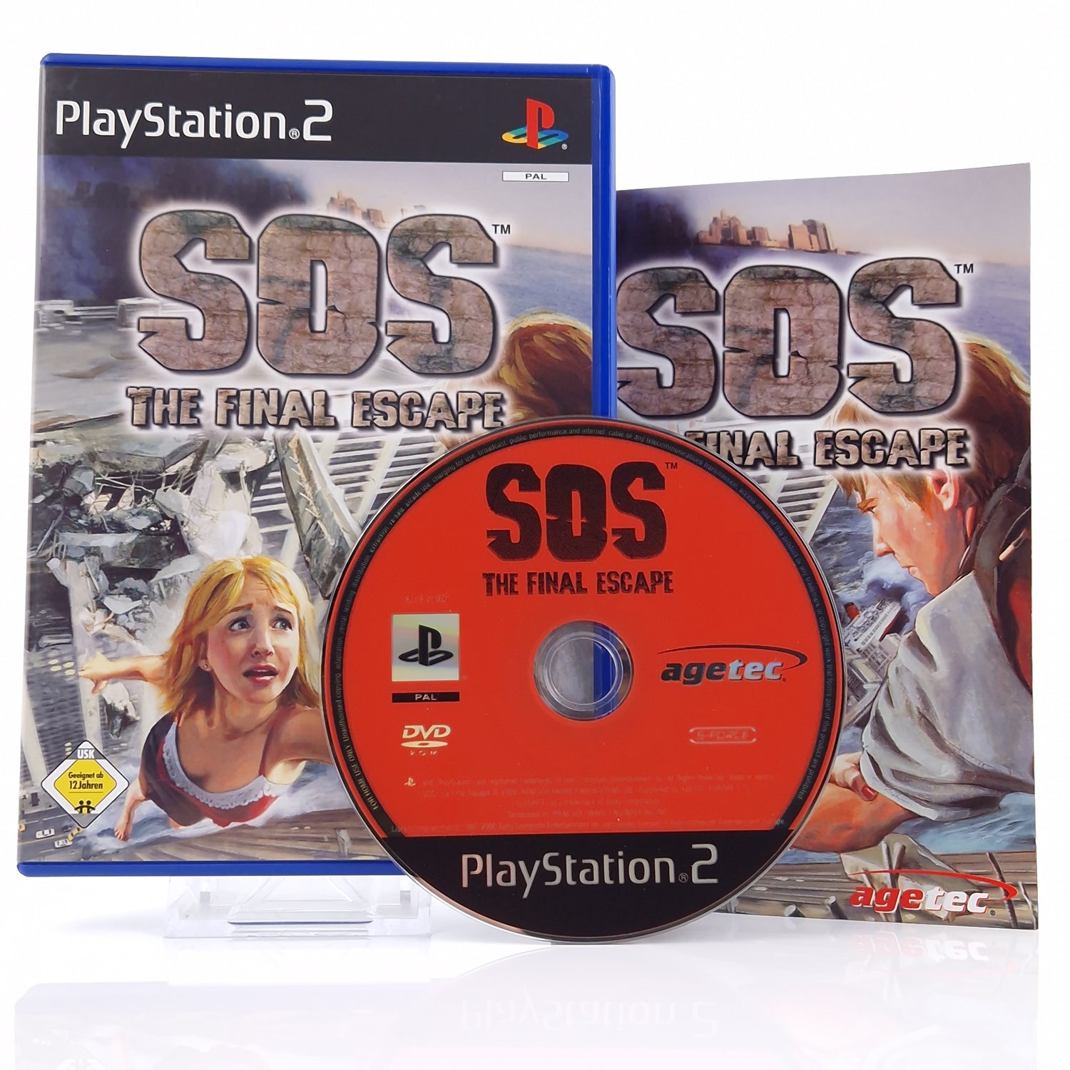 Sony Playstation 2 Spiel : SOS The Final Escape - CD Anleitung OVP | PS2 PAL