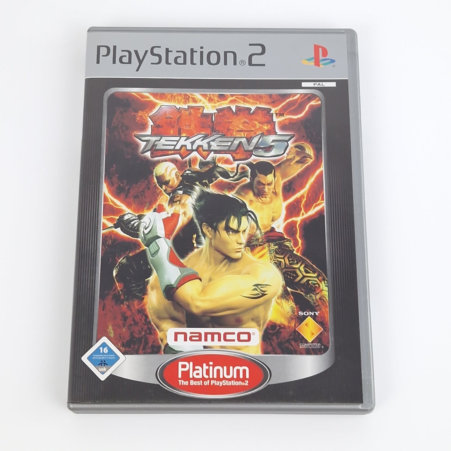 Sony Playstation 2 Spiel : Tekken 5 Platinum Edition - CD Anl. OVP | PS2 PAL