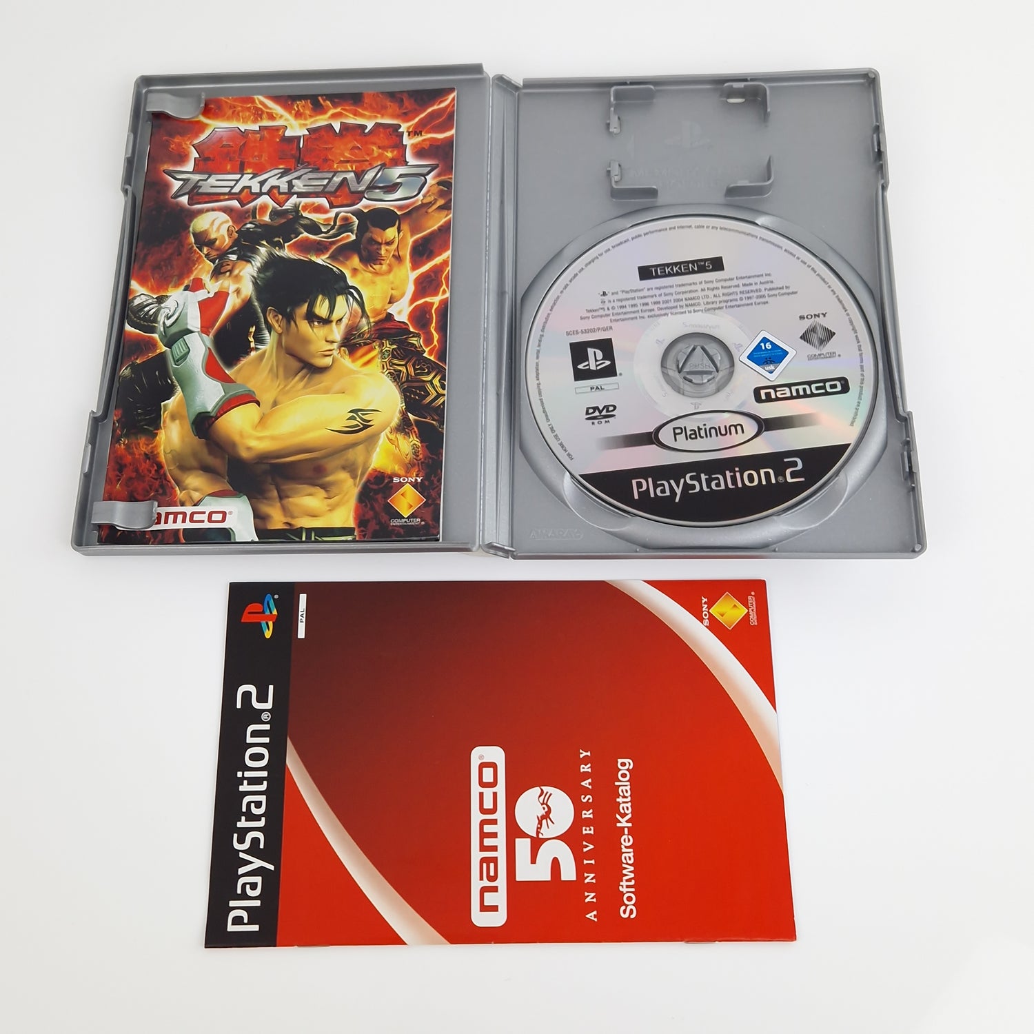 Sony Playstation 2 Spiel : Tekken 5 Platinum Edition - CD Anl. OVP | PS2 PAL