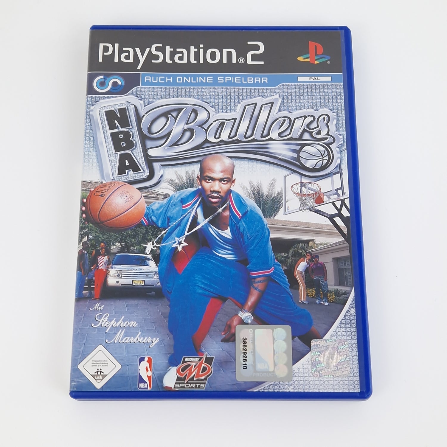 Sony Playstation 2 Spiel : NBA Ballers Basketball - CD Anleitung OVP | PAL PS2