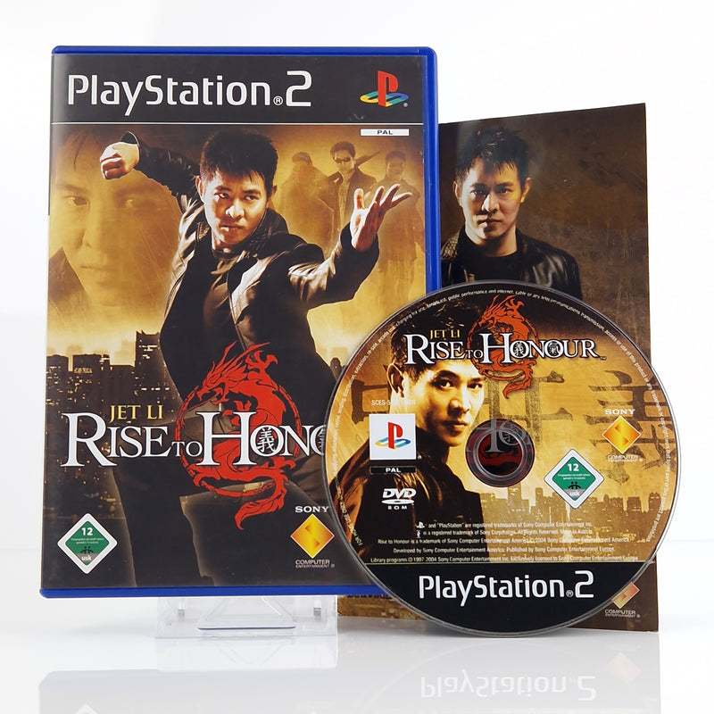 Sony Playstation 2 Spiel : Jet Li Rise to Honour - CD Anl OVP | PS2 cib Game PAL