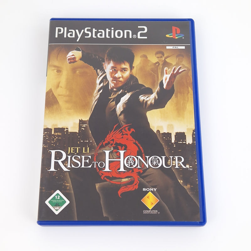 Sony Playstation 2 Spiel : Jet Li Rise to Honour - CD Anl OVP | PS2 cib Game PAL