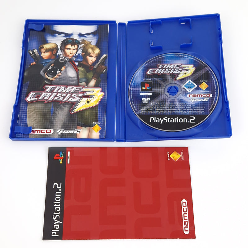 Sony Playstation 2 Spiel : Time Crisis 3 - CD Anleitung OVP | PS2 cib Game PAL