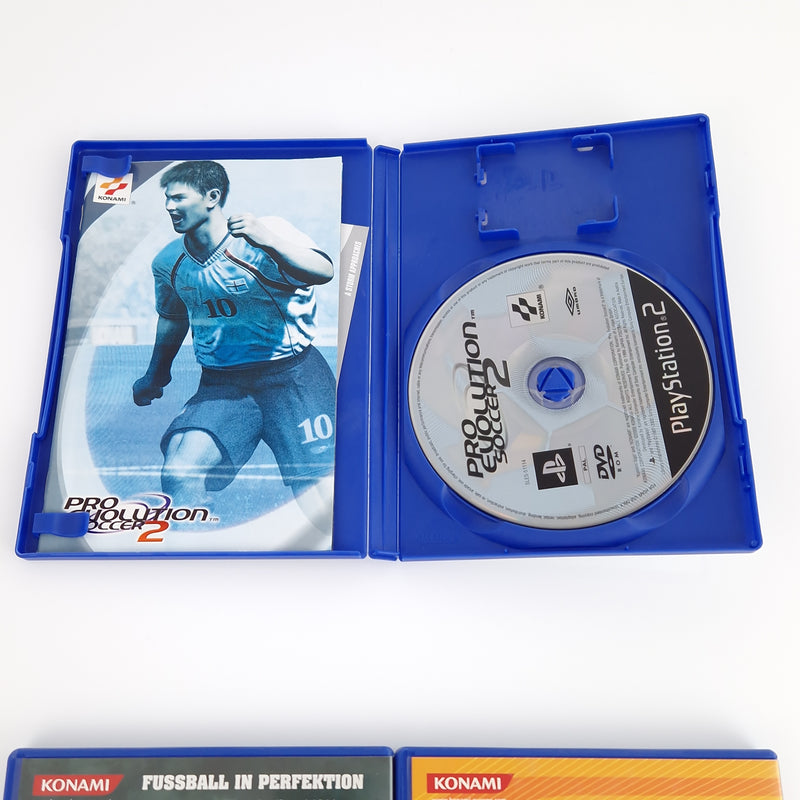 Sony Playstation 2 Spiele : Pro Evolution Soccer 3 Spiele als Bundle + Memory C