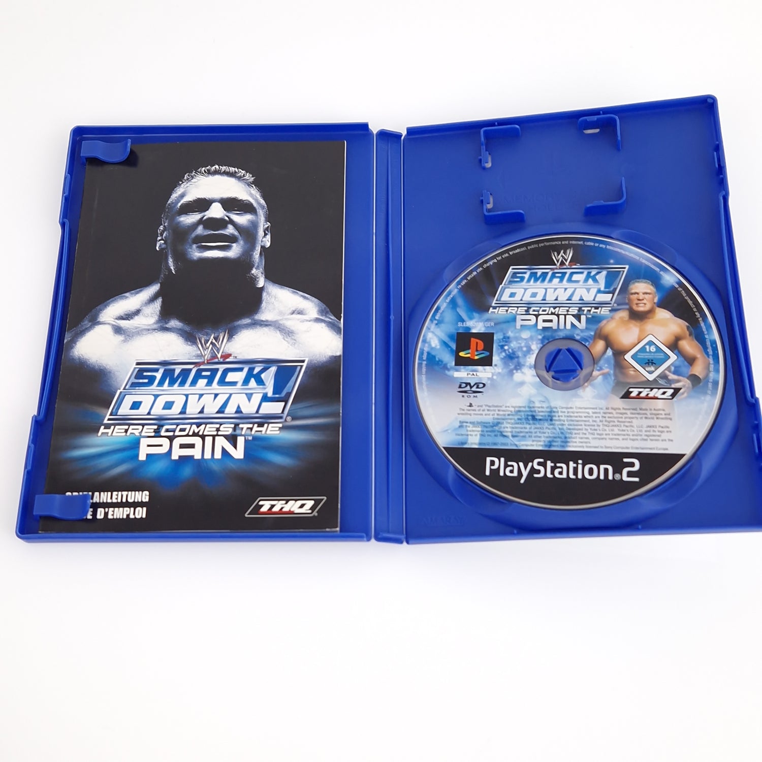 Sony Playstation 2 Spiele : Smack Down 3 Spiele als Bundle / Set - PS2 Wrestling