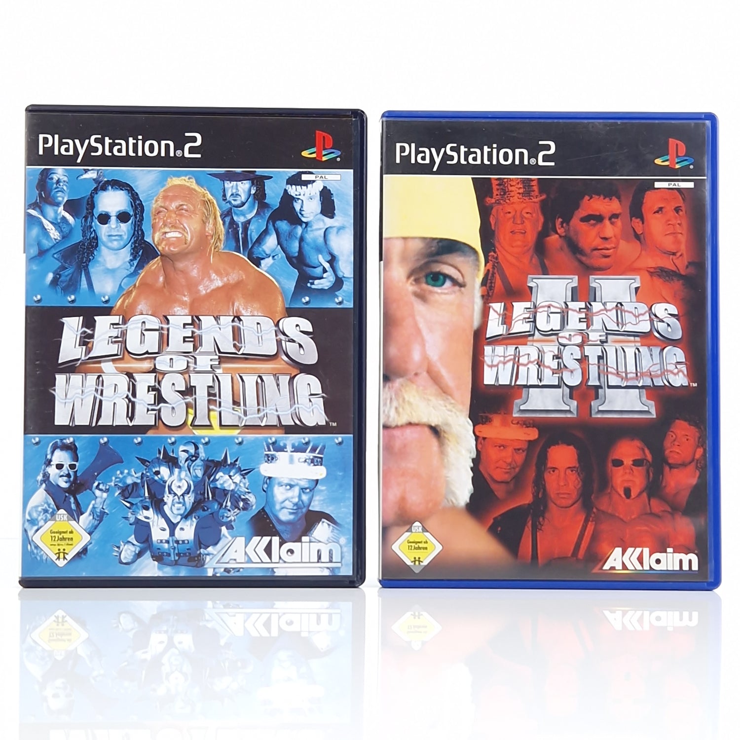 Sony Playstation 2 Spiele : Legends of Wrestling 2 Spiele im Bundle - PS2 OVP