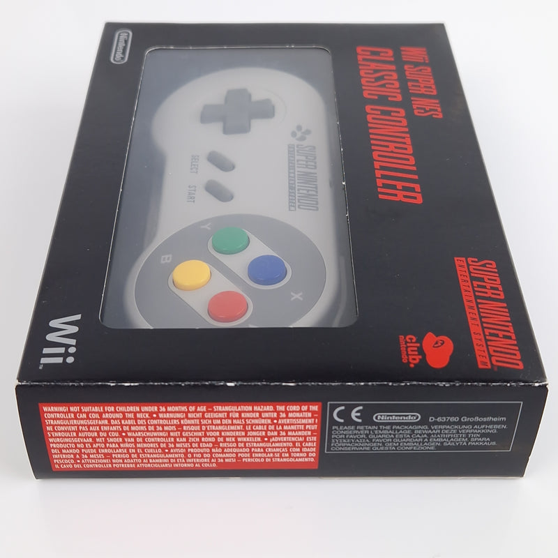 Nintendo Wii Zubehör : Wii Super NES Classic Controller - Gamepad Joypad OVP