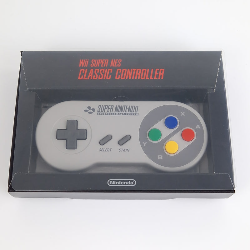 Nintendo Wii Zubehör : Wii Super NES Classic Controller - Gamepad Joypad OVP