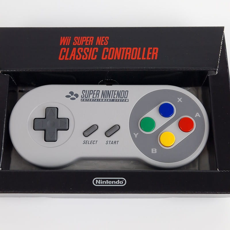 Nintendo Wii Zubehör : Wii Super NES Classic Controller - Gamepad Joypad OVP