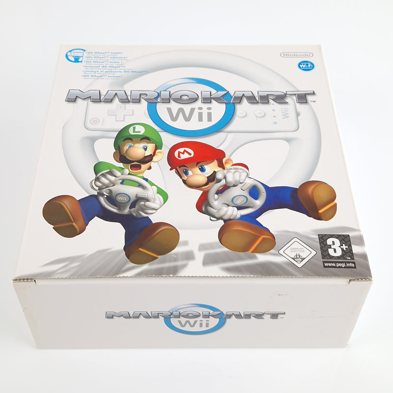 Nintendo Wii Spiel : Mario Kart Wii - große Box OVP ohne Wii wheel  kein Lenkrad