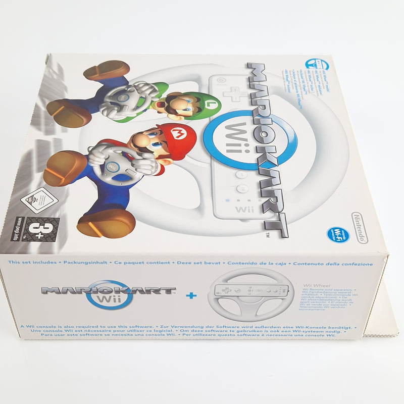 Nintendo Wii Spiel : Mario Kart Wii - große Box OVP ohne Wii wheel  kein Lenkrad