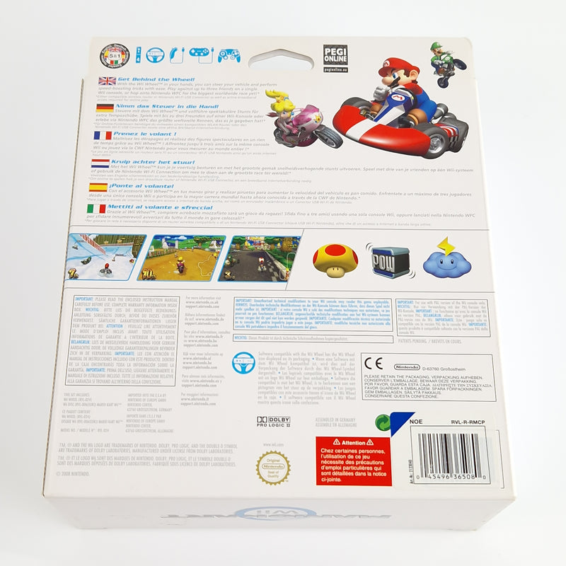 Nintendo Wii Spiel : Mario Kart Wii - große Box OVP ohne Wii wheel  kein Lenkrad