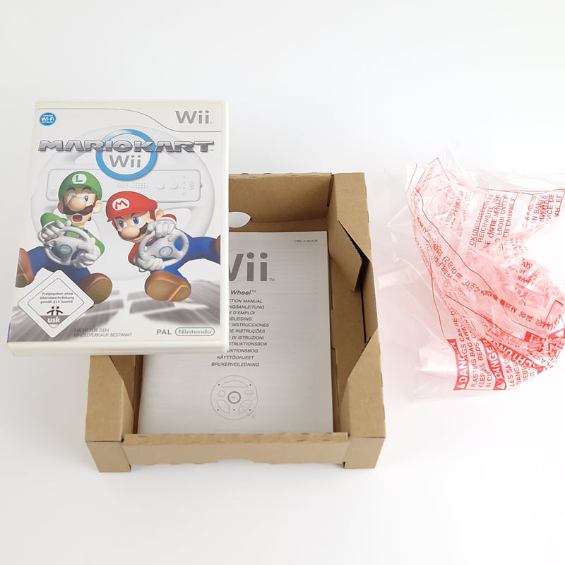 Nintendo Wii Spiel : Mario Kart Wii - große Box OVP ohne Wii wheel  kein Lenkrad