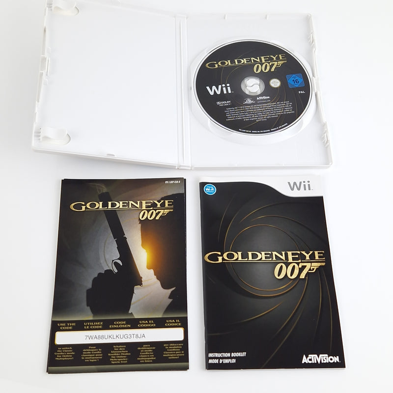 Nintendo Wii Spiel : Goldeneye 007 + Controller - James Bond Gamepad OVP PAL