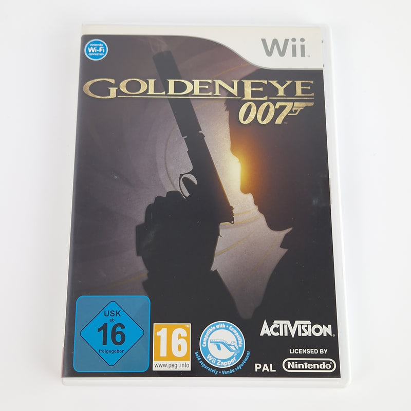 Nintendo Wii Spiel : Goldeneye 007 + Controller - James Bond Gamepad OVP PAL