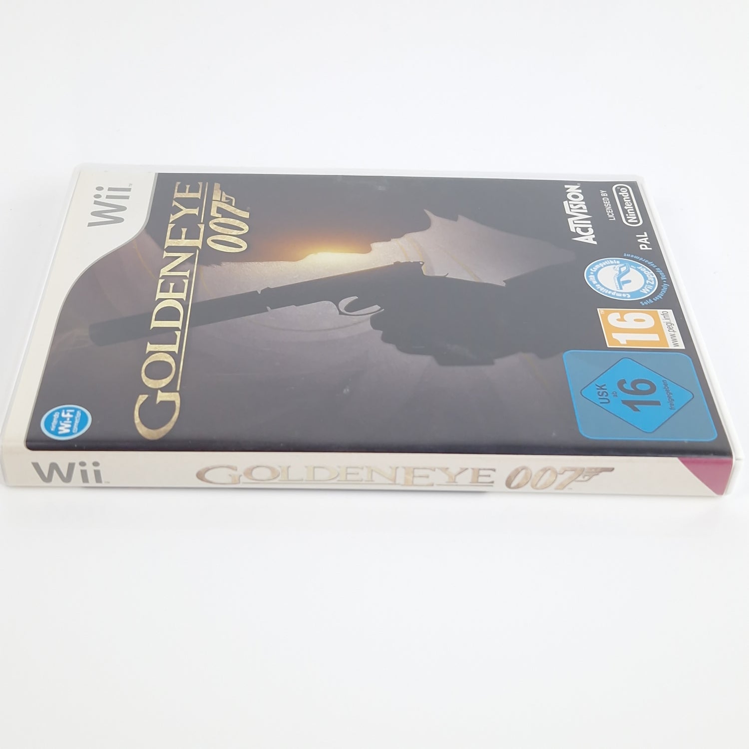 Nintendo Wii Spiel : Goldeneye 007 + Controller - James Bond Gamepad OVP PAL