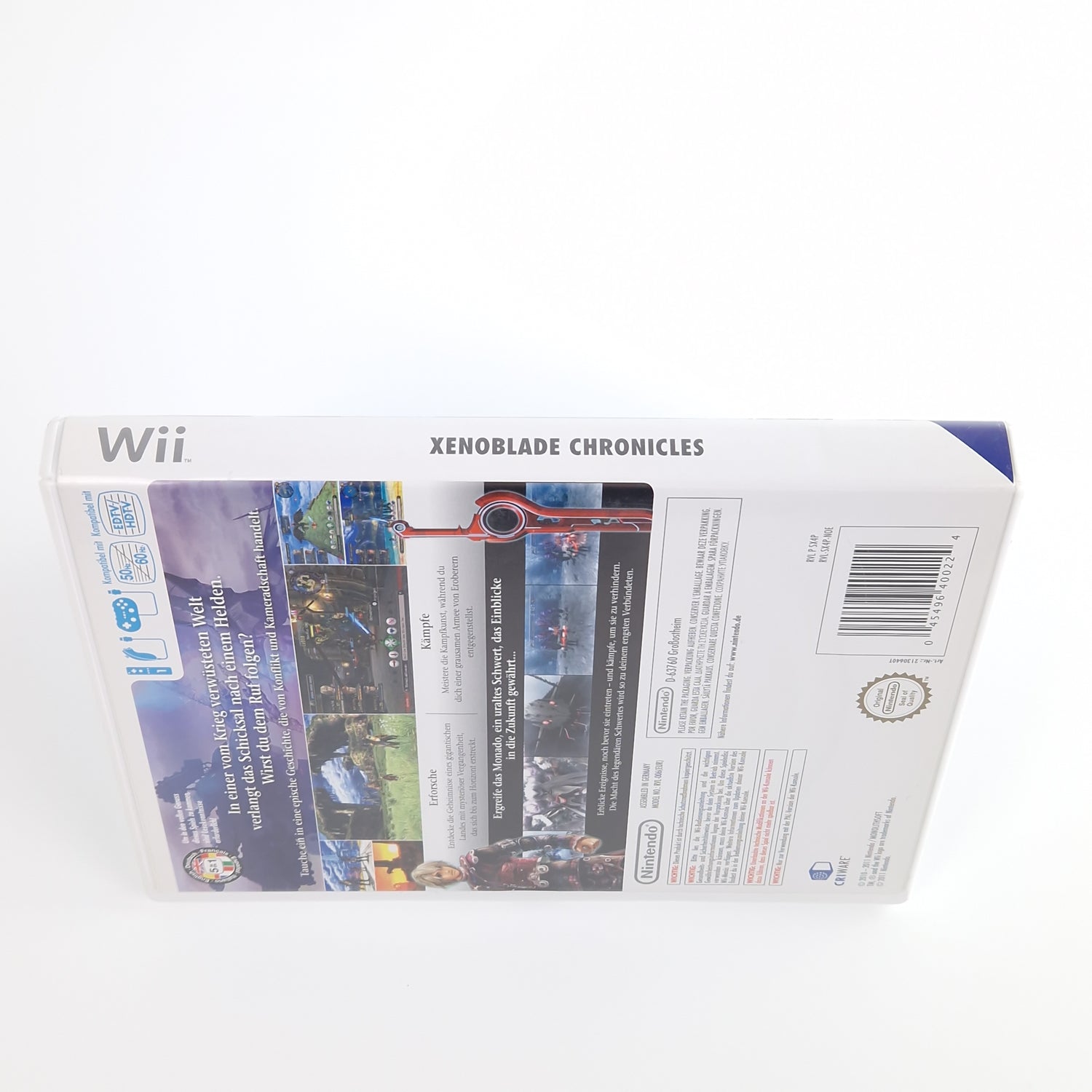 Nintendo Wii Spiel : Xenoblade Chronicles - CD Anleitung OVP | dt. PAL Version