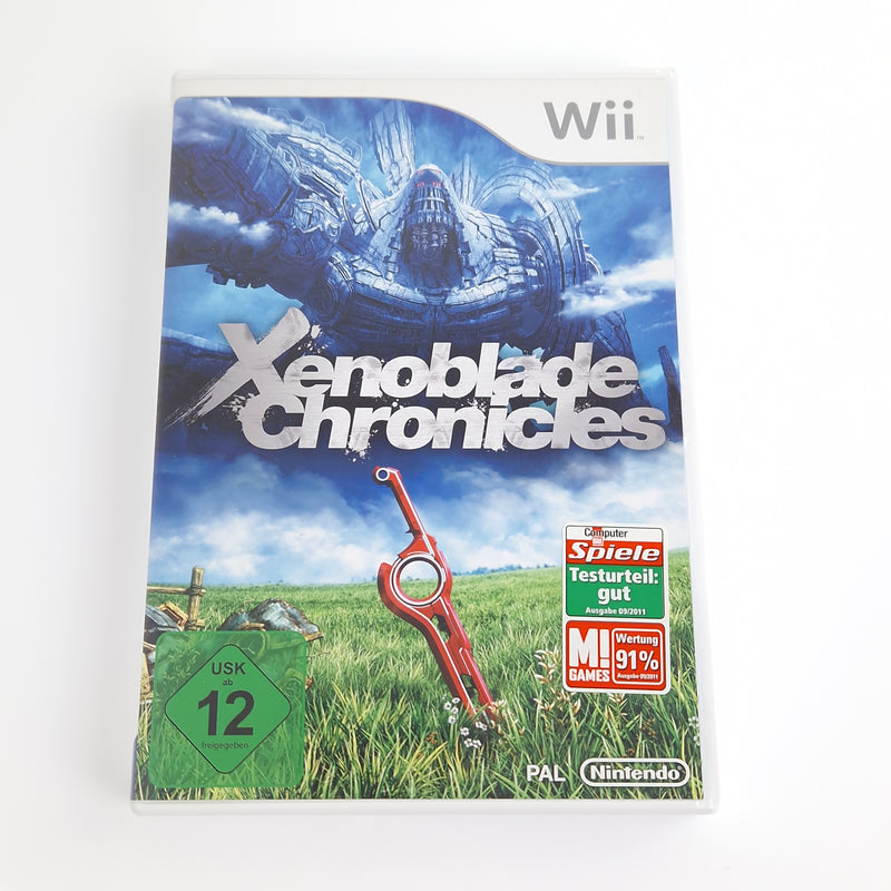 Nintendo Wii Spiel : Xenoblade Chronicles - CD Anleitung OVP | dt. PAL Version