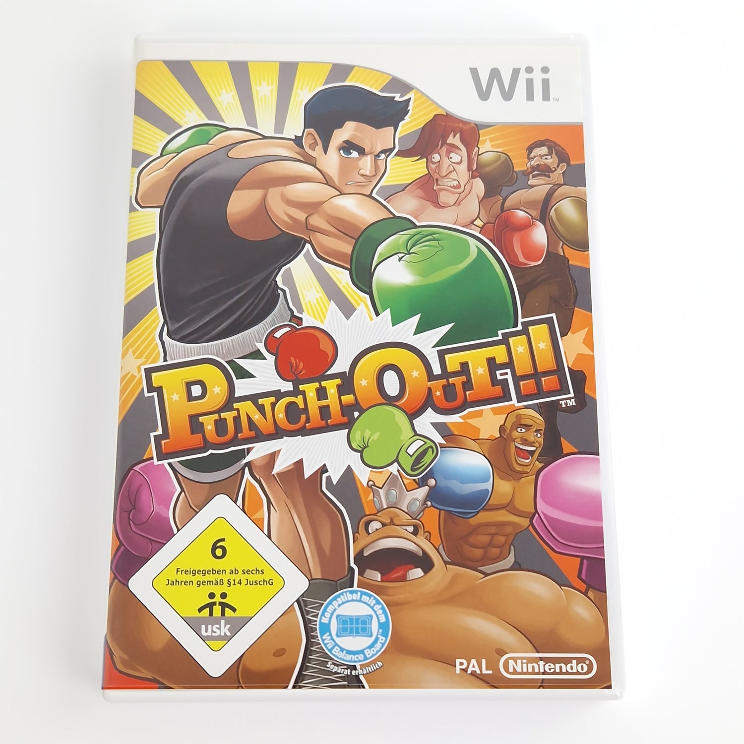 Nintendo Wii Spiel : Punch-Out!! - CD Anleitung OVP | dt. PAL Version Boxen