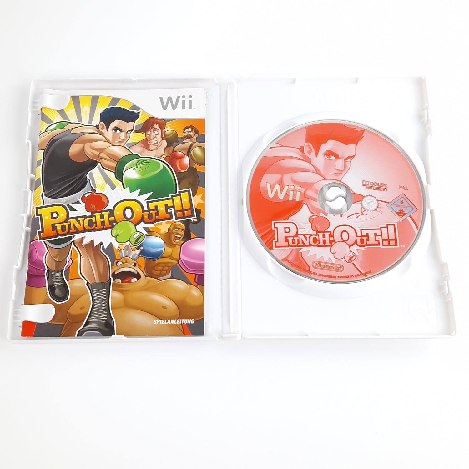 Nintendo Wii Spiel : Punch-Out!! - CD Anleitung OVP | dt. PAL Version Boxen