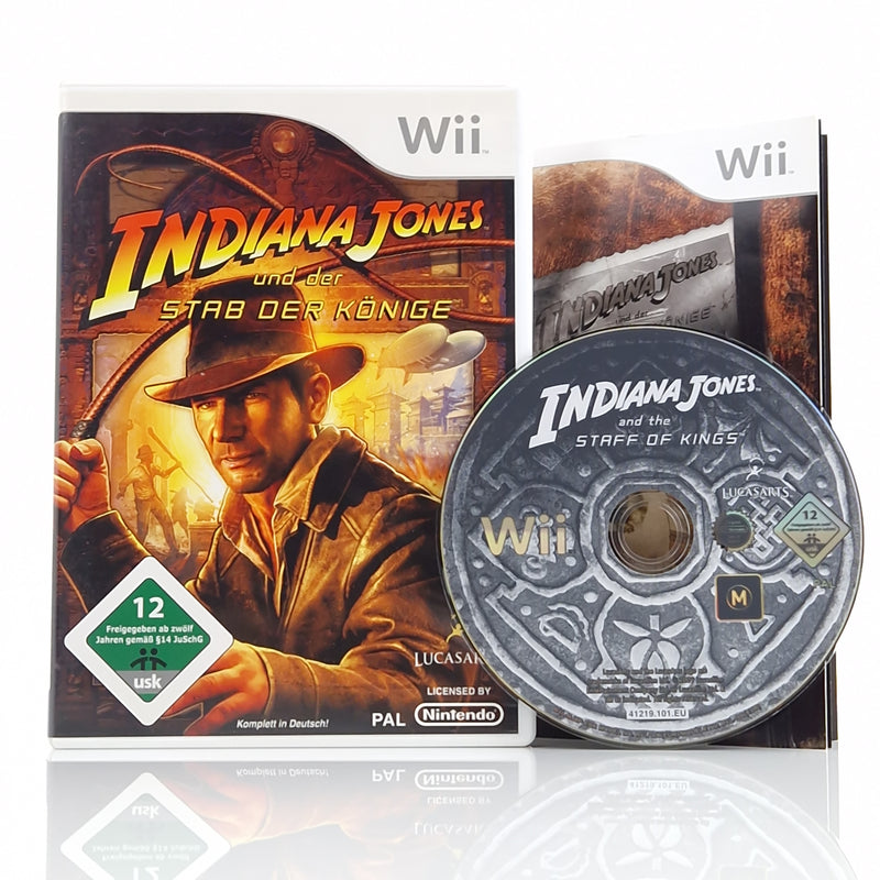 Nintendo Wii Spiel : Indiana Jones und der Stab der Könige - dt. PAL Version OVP