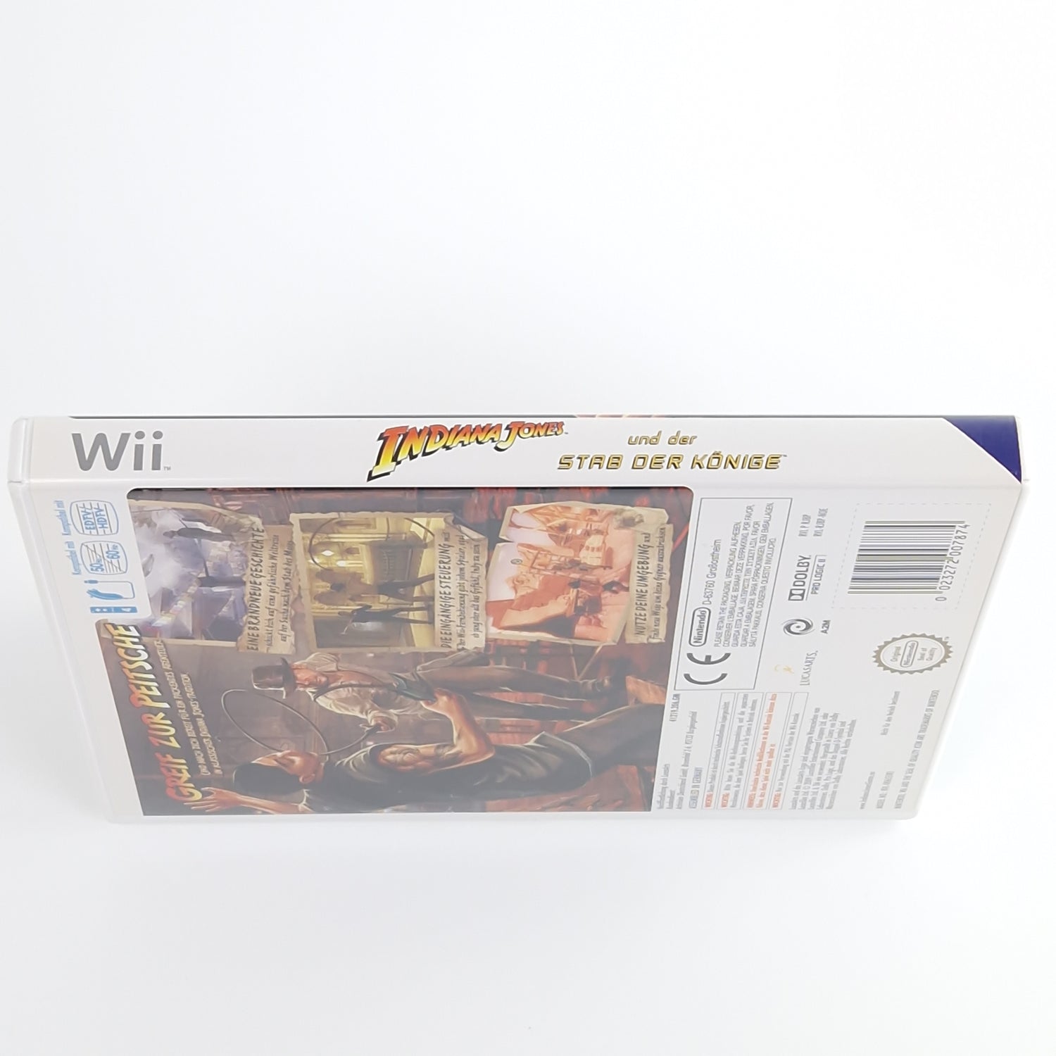 Nintendo Wii Spiel : Indiana Jones und der Stab der Könige - dt. PAL Version OVP