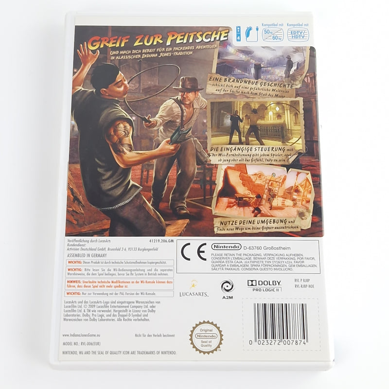 Nintendo Wii Spiel : Indiana Jones und der Stab der Könige - dt. PAL Version OVP