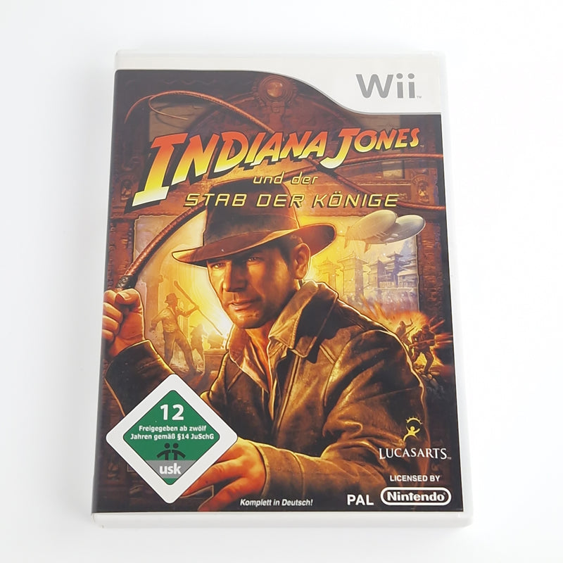 Nintendo Wii Spiel : Indiana Jones und der Stab der Könige - dt. PAL Version OVP