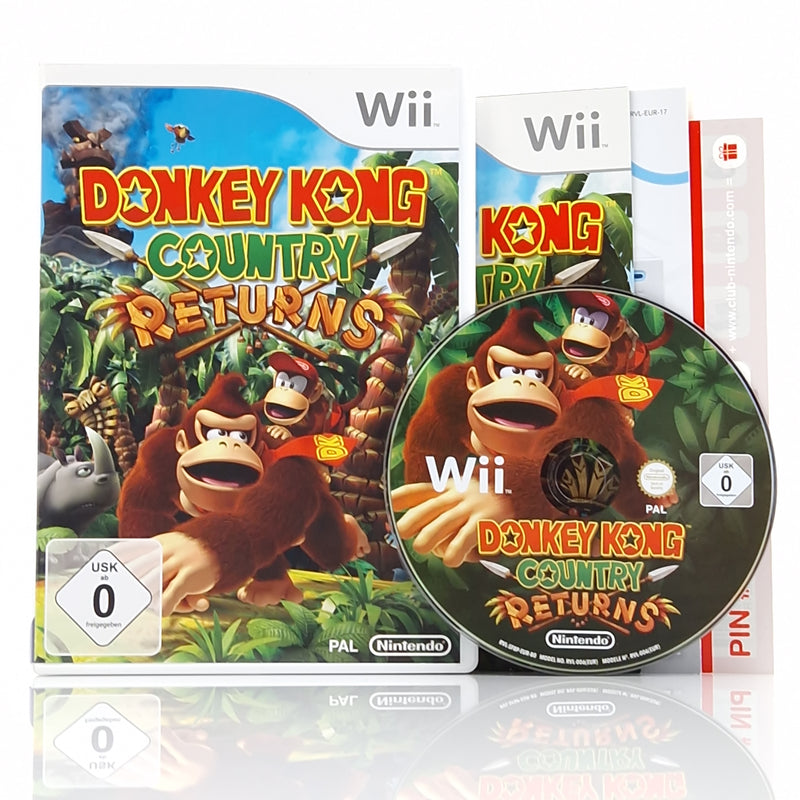 Nintendo Wii Spiel : Donkey Kong Country Returns - dt. PAL Version OVP