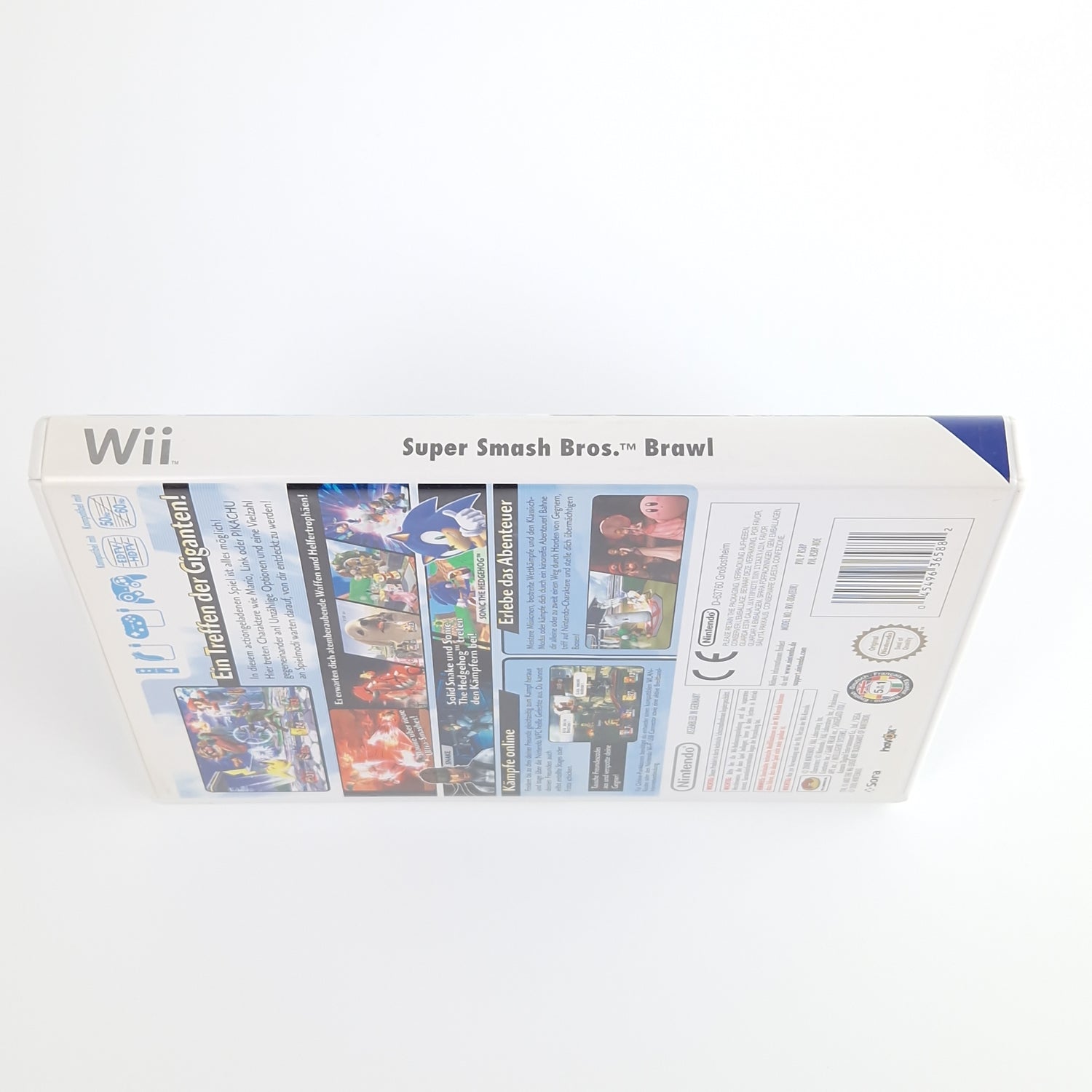 Nintendo Wii Spiel : Super Smash Bros Brawl - dt. PAL Version OVP