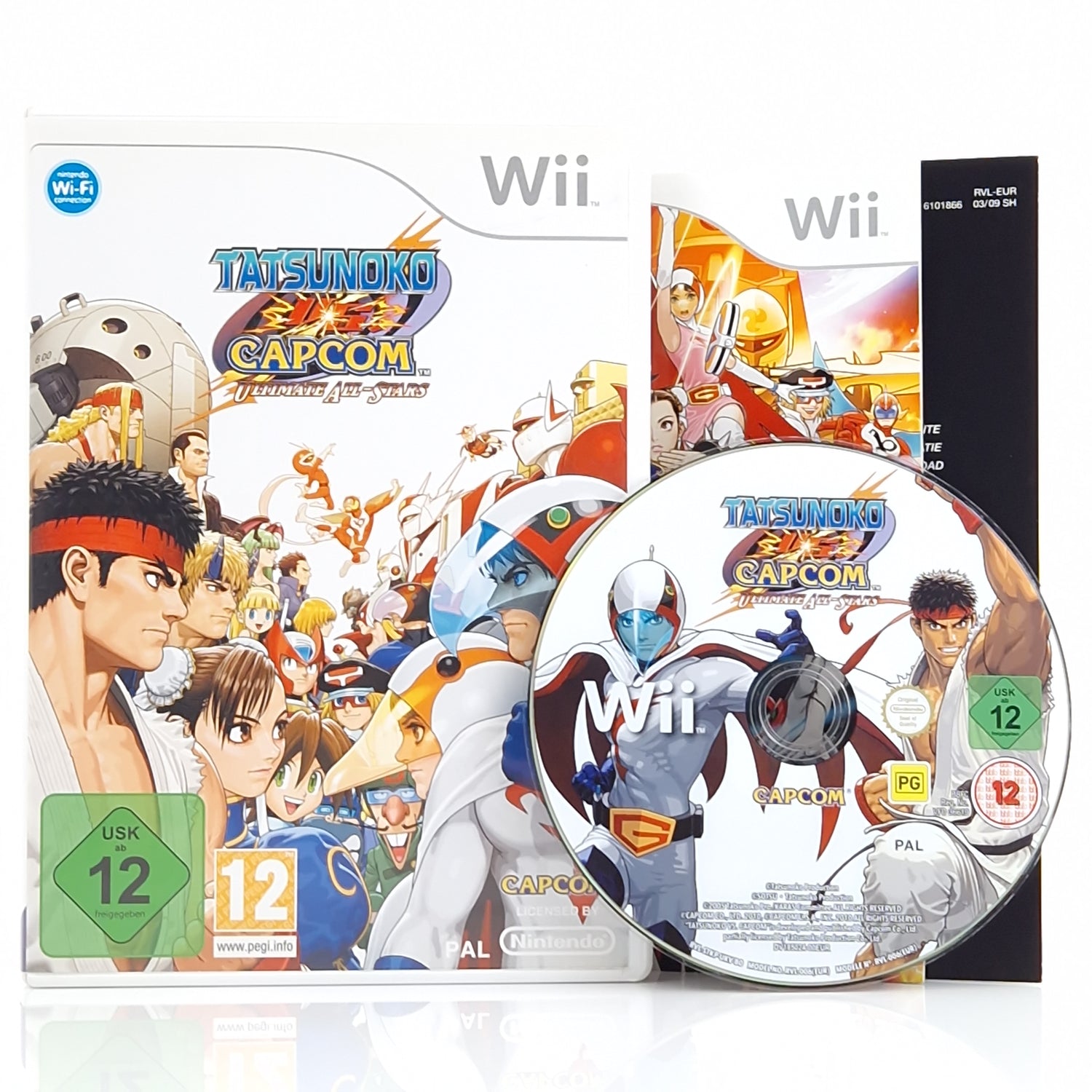 Nintendo Wii Spiel : Tatsunoko VS Capcom Ultimate All-Stars - dt. PAL OVP