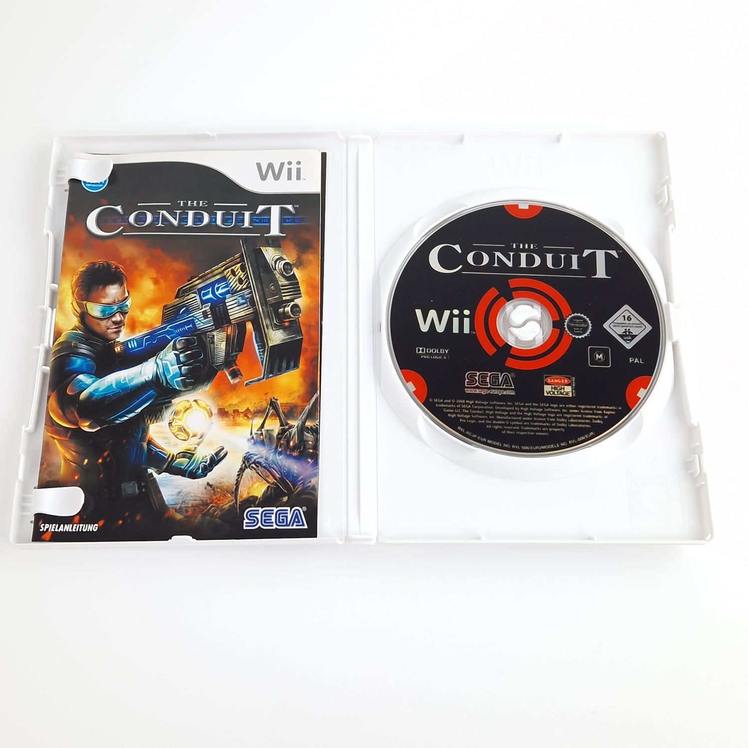 Nintendo Wii Spiel : The Conduit - CD Anleitung OVP | dt. PAL Version