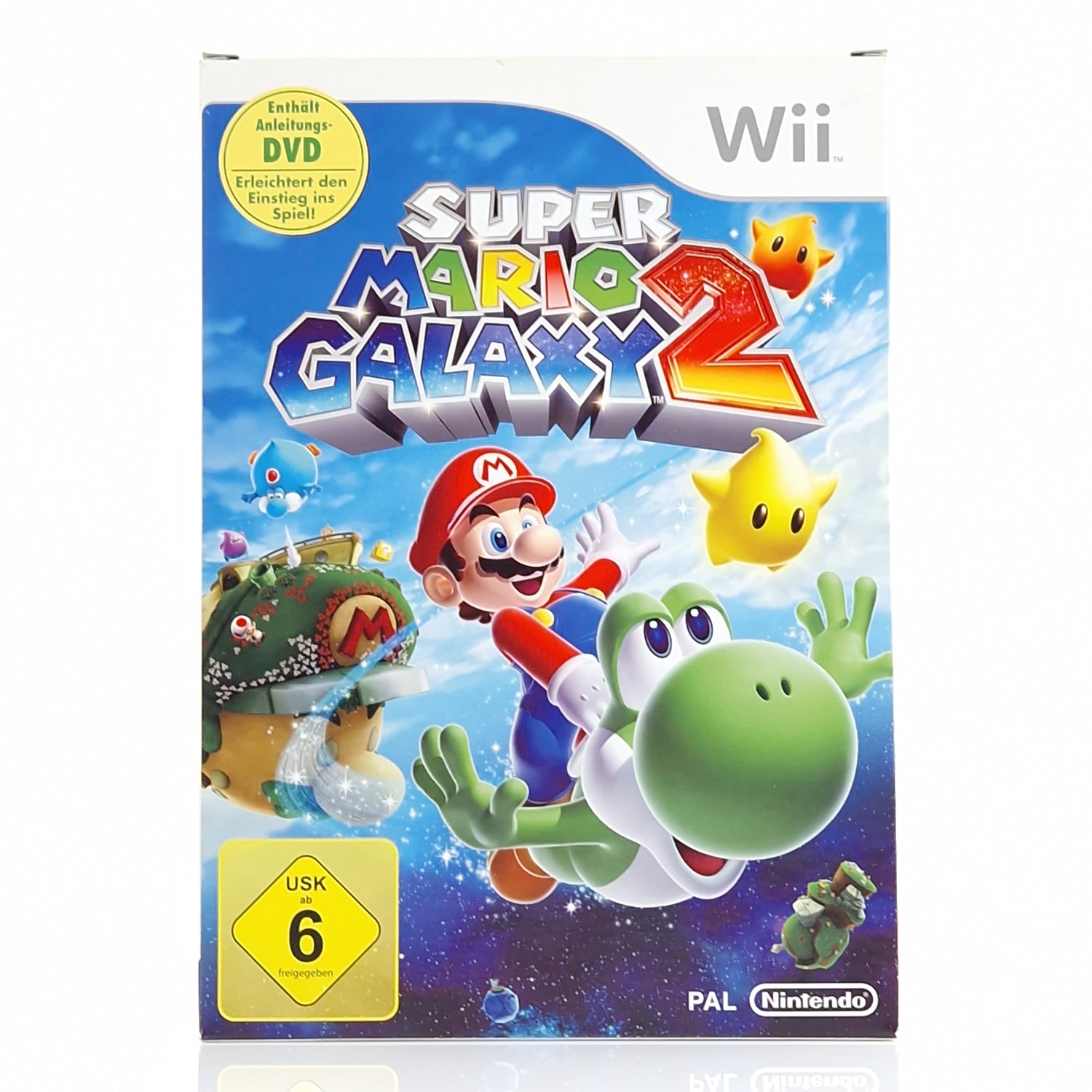 Nintendo Wii Spiel : Super Mario Galaxy 2 - CD Anleitung OVP | dt. PAL Version