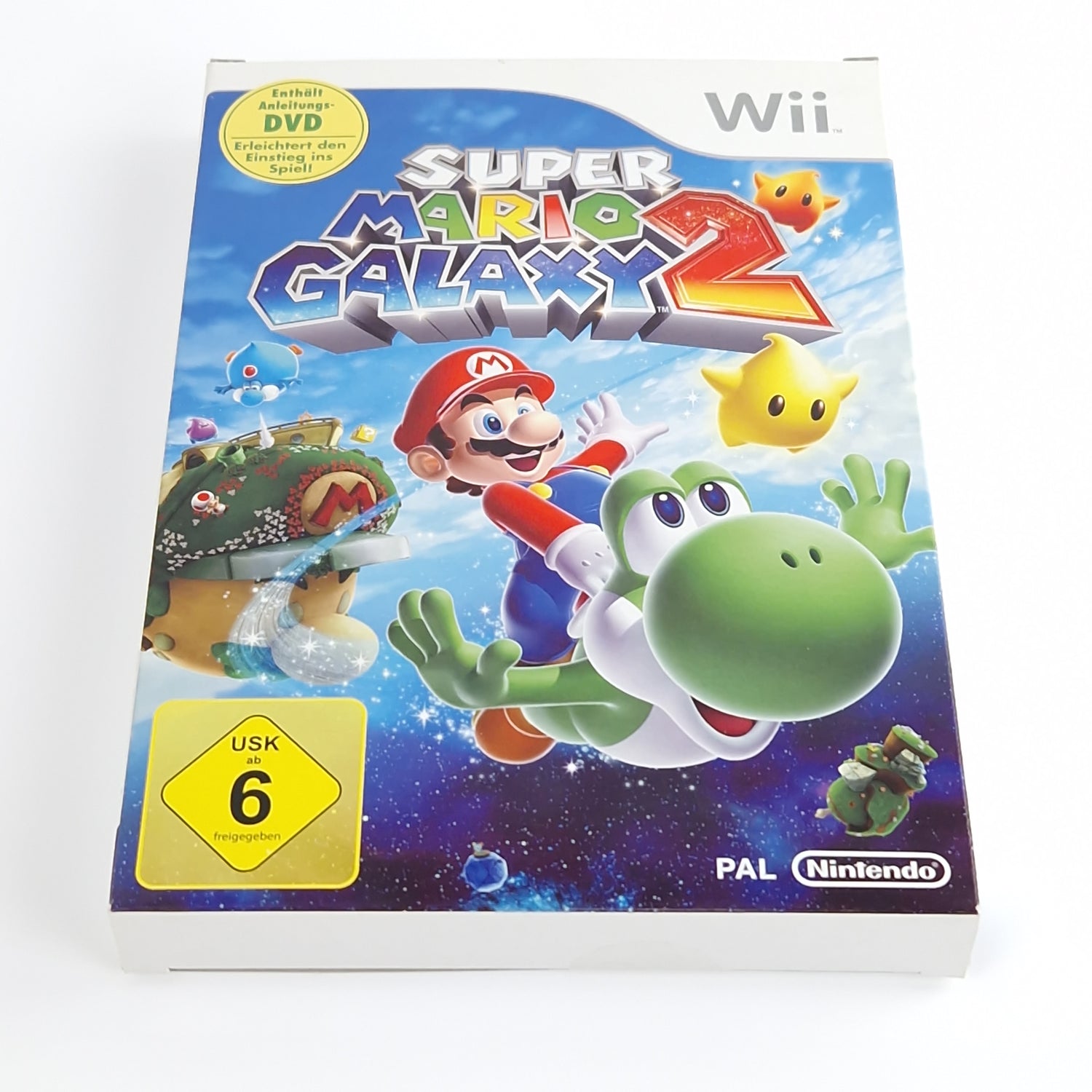 Nintendo Wii Spiel : Super Mario Galaxy 2 - CD Anleitung OVP | dt. PAL Version