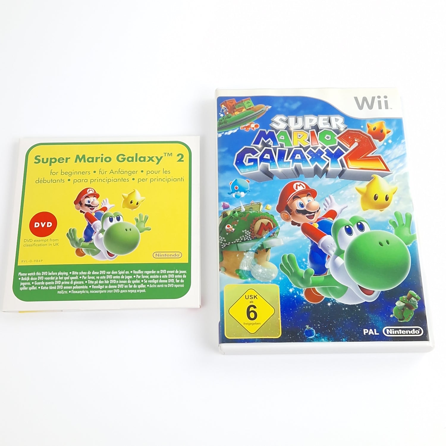 Nintendo Wii Spiel : Super Mario Galaxy 2 - CD Anleitung OVP | dt. PAL Version