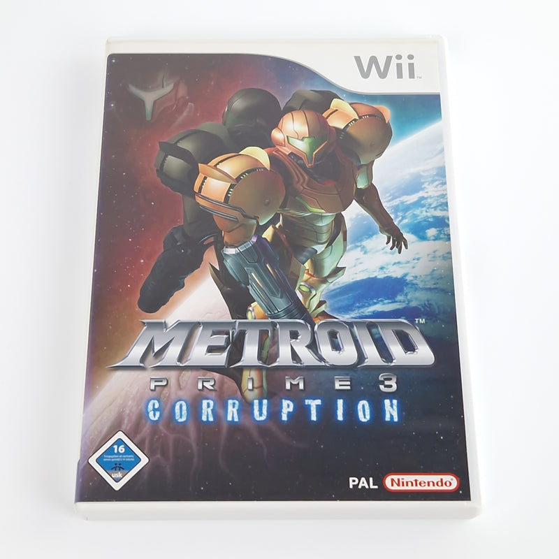 Nintendo Wii Spiel : Metroid Prime 3 Corruption - CD Anleitung OVP | dt. PAL