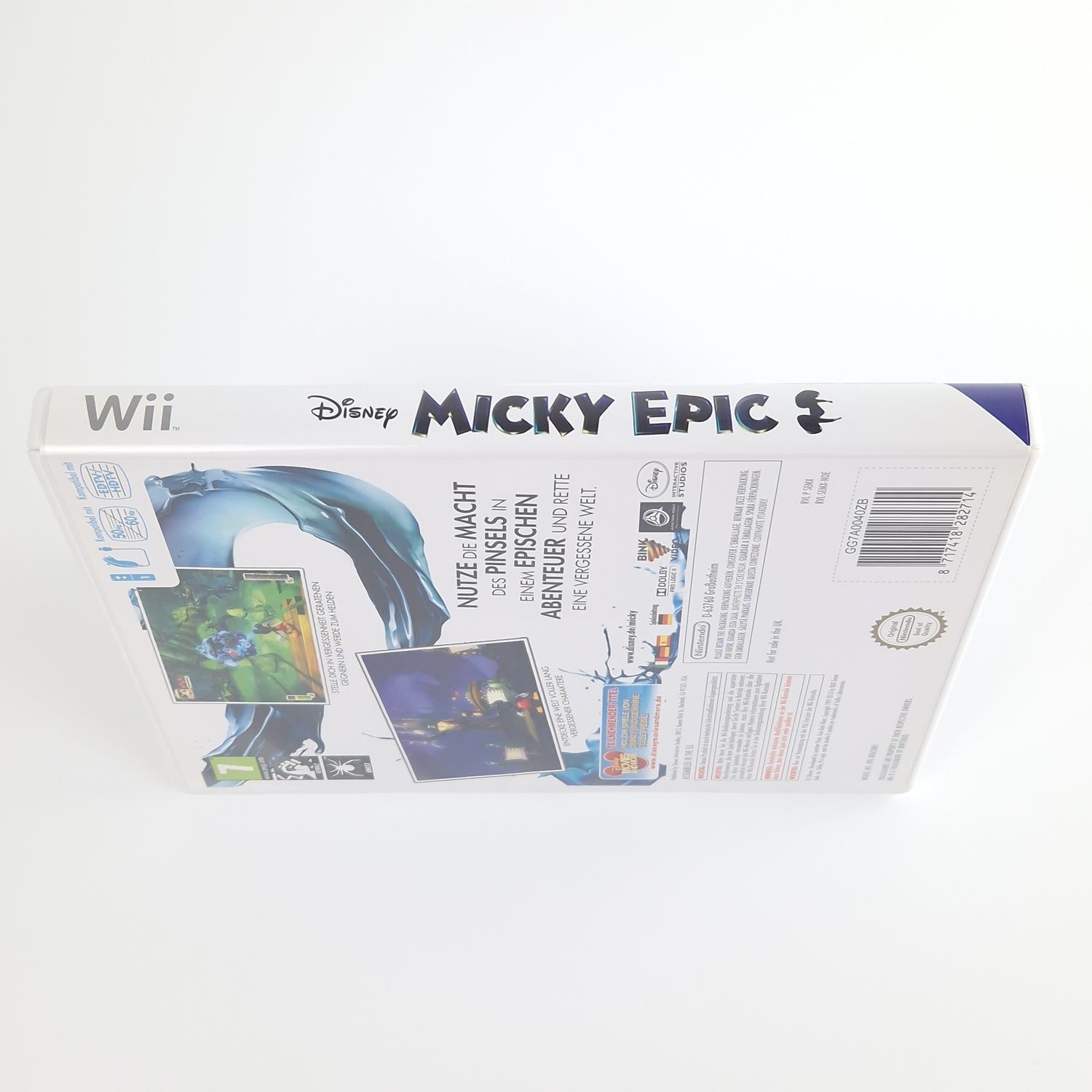 Nintendo Wii Spiele : Disney Micky Epic & Teil 2 - CD Anleitung OVP | dt. PAL