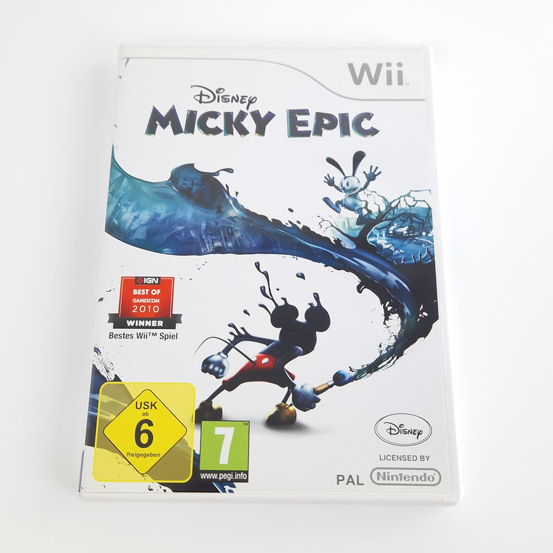 Nintendo Wii Spiele : Disney Micky Epic & Teil 2 - CD Anleitung OVP | dt. PAL