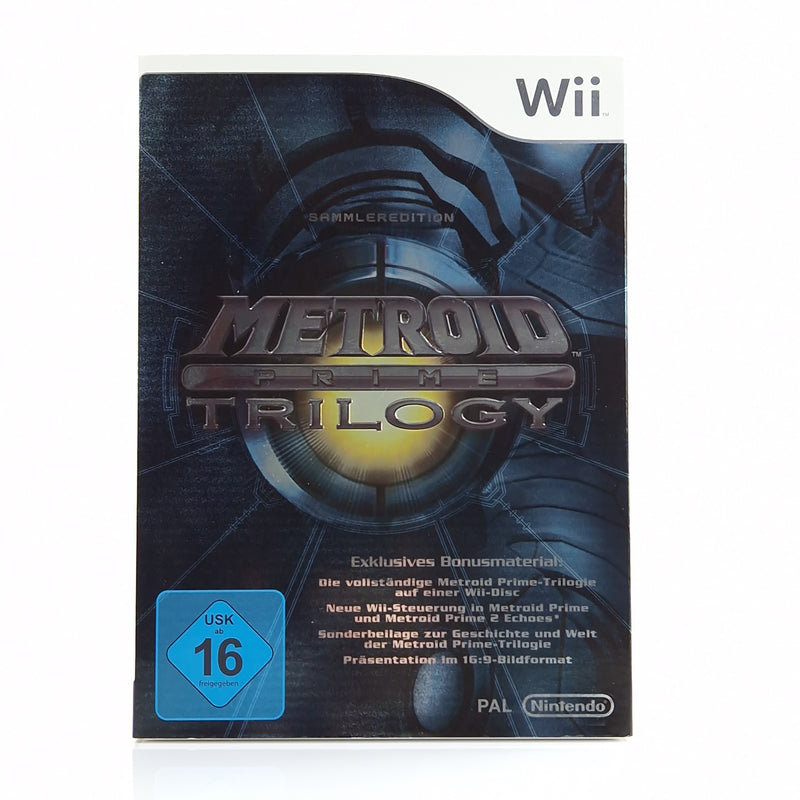 Nintendo Wii Spiel : Metroid Prime Trilogy Sammleredition - dt. OVP PAL