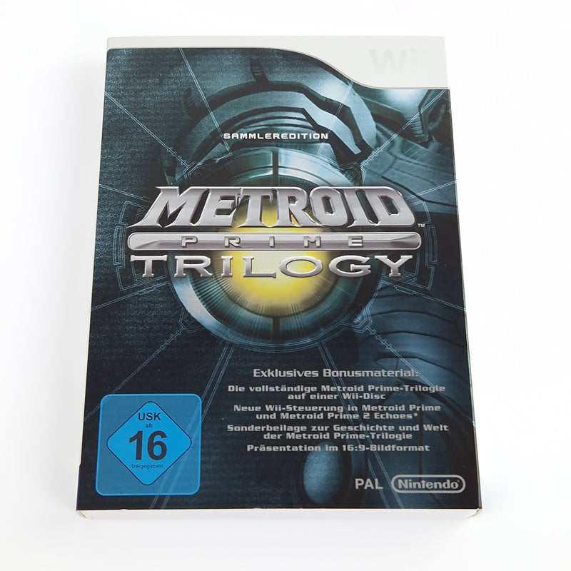 Nintendo Wii Spiel : Metroid Prime Trilogy Sammleredition - dt. OVP PAL