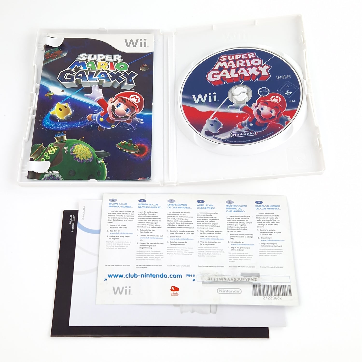 Nintendo Wii Spiel : Super Mario Galaxy - dt. OVP PAL Version