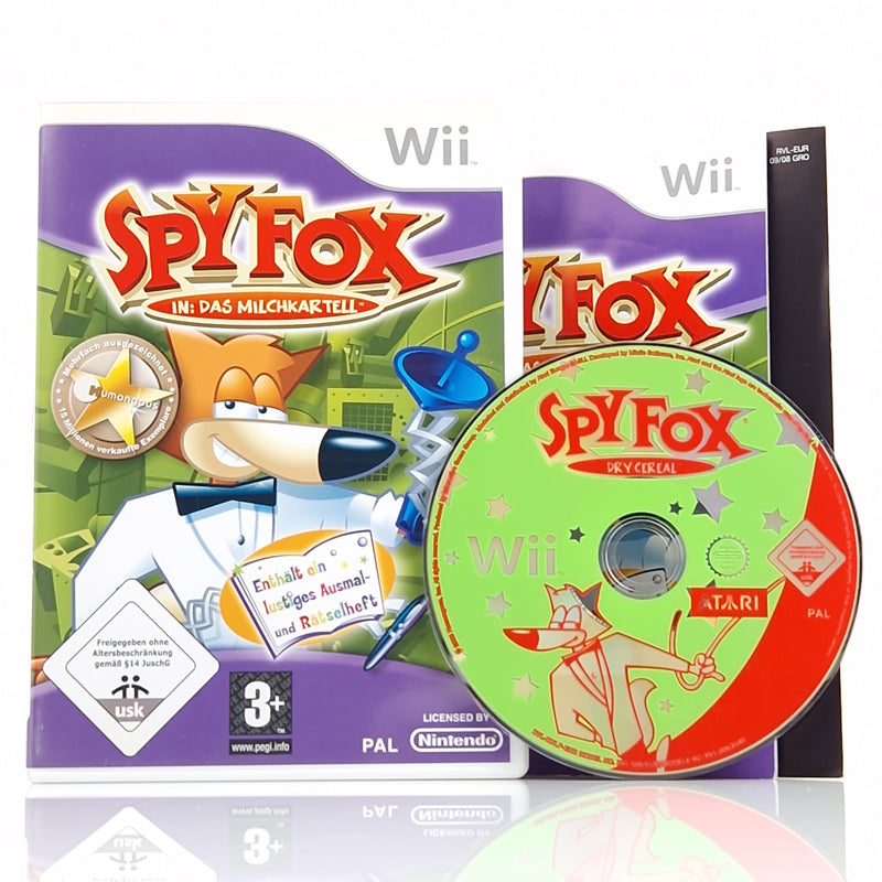 Nintendo Wii Spiel : Spyfox in das Milchkartell - CD Anleitung OVP PAL Atari