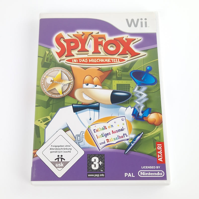 Nintendo Wii Spiel : Spyfox in das Milchkartell - CD Anleitung OVP PAL Atari