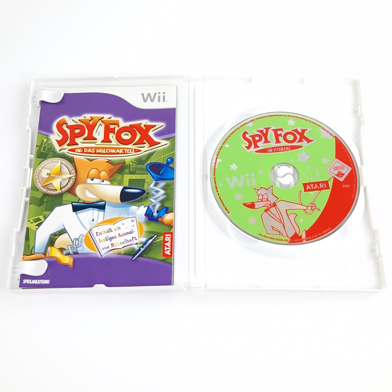 Nintendo Wii Spiel : Spyfox in das Milchkartell - CD Anleitung OVP PAL Atari